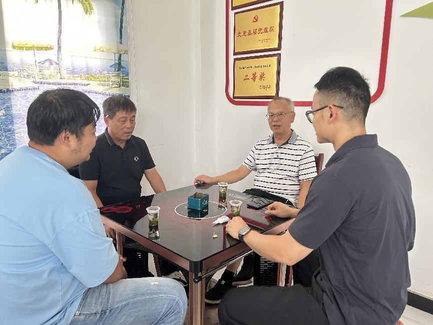 2024.9.26吴学林与驻村书记座谈